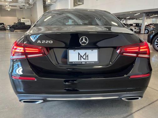 Black 2019 Mercedes-Benz A-Class A 220 Sedan 4D