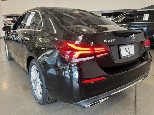 Black 2019 Mercedes-Benz A-Class A 220 Sedan 4D