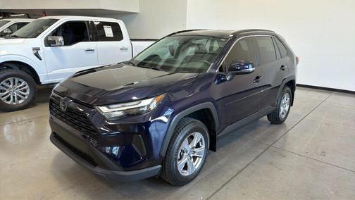 Blue 2022 Toyota RAV4 XLE