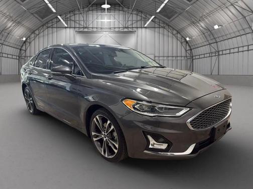 Magnetic Metallic 2019 Ford Fusion Titanium