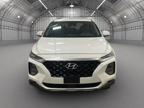 Quartz White 2019 Hyundai SANTA FE SEL 2.4