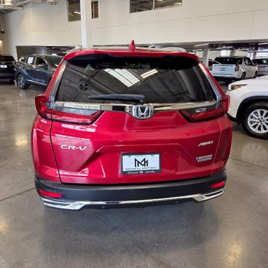 Radiant Red Metallic 2022 Honda CR-V Hybrid Touring