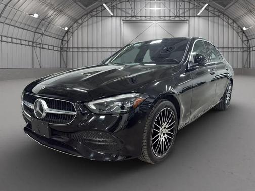 Black 2025 Mercedes-Benz C-Class C 300 Sedan 4D