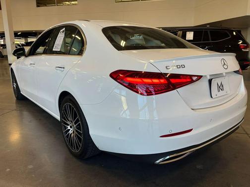 White 2025 Mercedes-Benz C-Class C 300 4MATIC