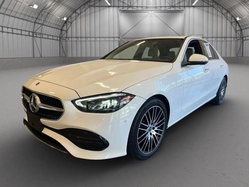 White 2025 Mercedes-Benz C-Class C 300 4MATIC