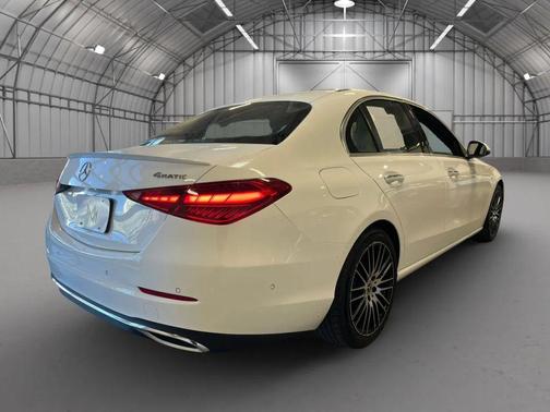White 2025 Mercedes-Benz C-Class C 300 4MATIC