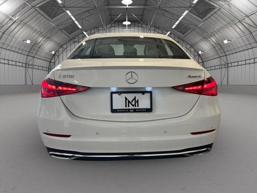 White 2025 Mercedes-Benz C-Class C 300 4MATIC