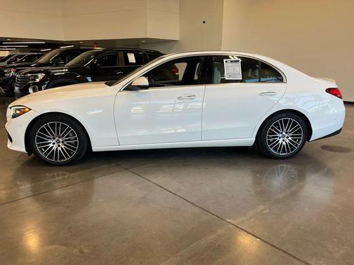 White 2025 Mercedes-Benz C-Class C 300 4MATIC