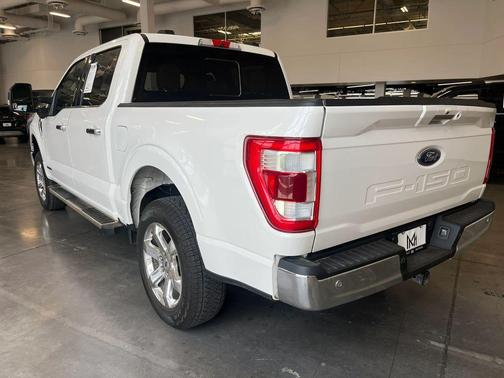 Star White Metallic Tri-Coat 2022 Ford F-150 Lariat