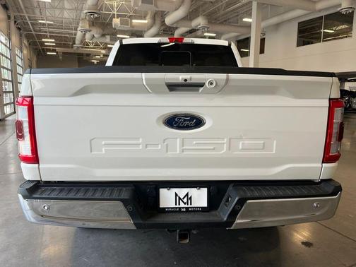 Star White Metallic Tri-Coat 2022 Ford F-150 Lariat