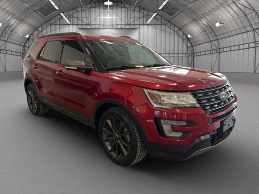 Barcelona Red 2017 Ford Explorer sport