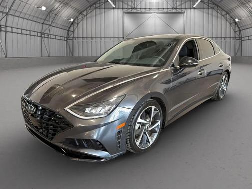 Portofino Gray 2021 Hyundai SONATA SEL Plus