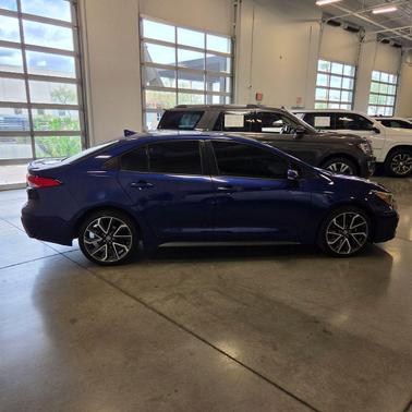 Blue Crush Metallic 2020 Toyota Corolla SE