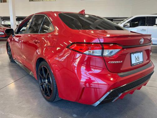 Barcelona Red Metallic 2020 Toyota Corolla SE