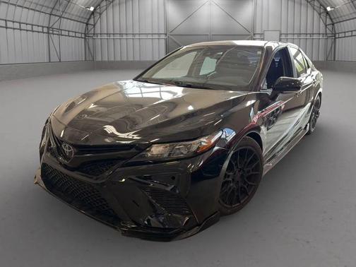 Midnight Black Metallic 2023 Toyota Camry TRD