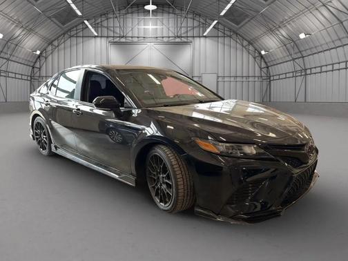 Midnight Black Metallic 2023 Toyota Camry TRD