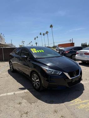 Super Black 2020 Nissan Versa 1.6 SV