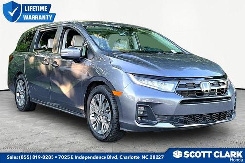 Modern Steel Metallic 2025 Honda Odyssey Touring