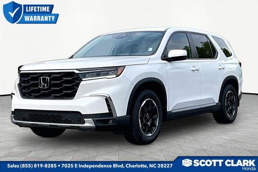 Platinum White Pearl 2025 Honda Pilot EX-L
