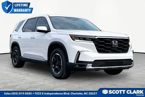 Platinum White Pearl 2025 Honda Pilot EX-L