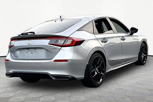 Gray 2025 Honda Civic Sport