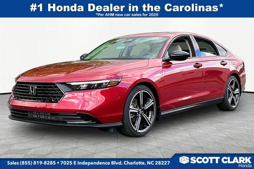 Radiant Red Metallic 2026 Honda Accord SE