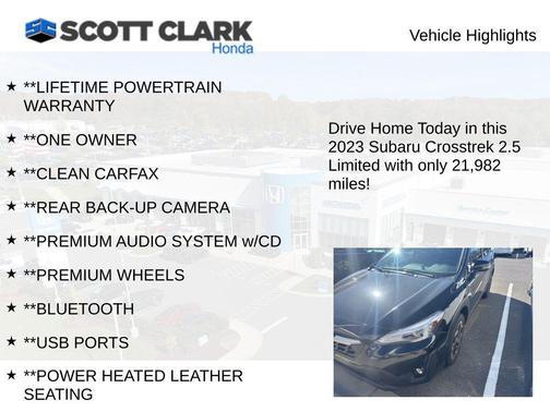 2023 Subaru Crosstrek Limited
