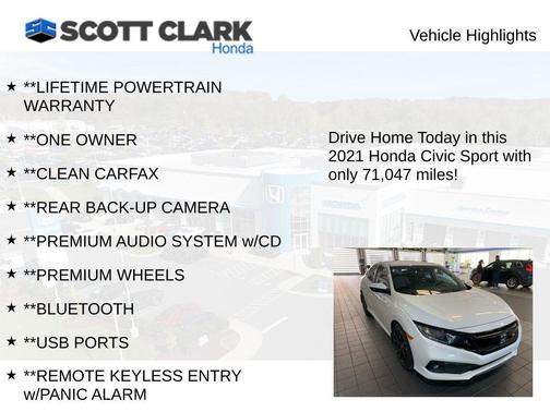 2021 Honda Civic Sport
