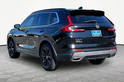 Crystal Black Pearl 2025 Honda CR-V Hybrid Sport Touring AWD