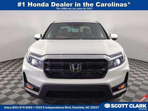Platinum White Pearl 2026 Honda Ridgeline RTL