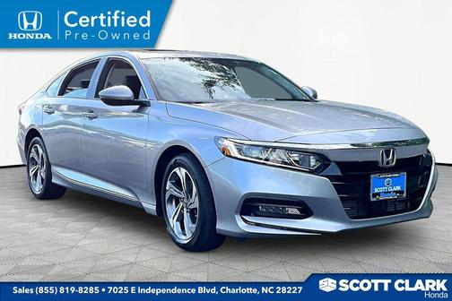 Lunar Silver Metallic 2018 Honda Accord EX-L