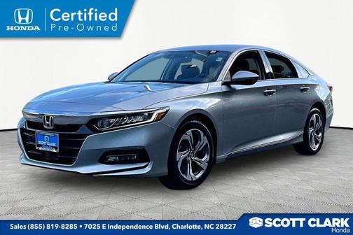 Lunar Silver Metallic 2018 Honda Accord EX-L