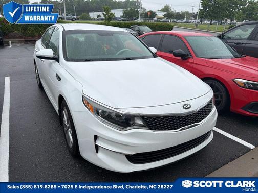 Snow White Pearl 2018 Kia Optima EX