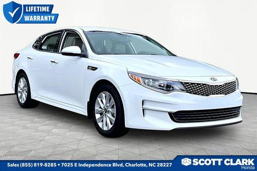 Snow White Pearl 2018 Kia Optima EX