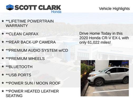 2020 Honda CR-V 2WD EX-L