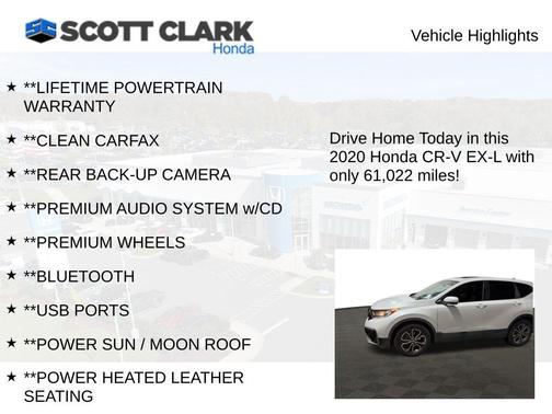 2020 Honda CR-V 2WD EX-L