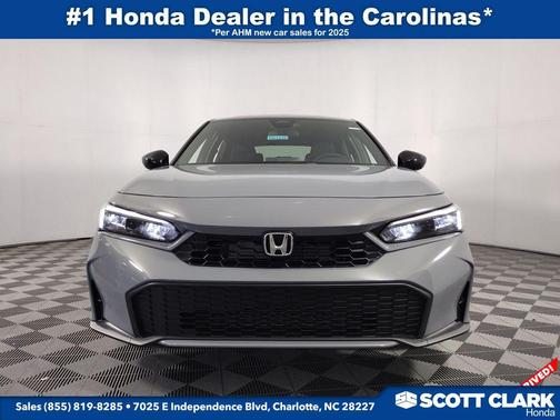 Crystal Black Pearl 2026 Honda Civic Hybrid Sport