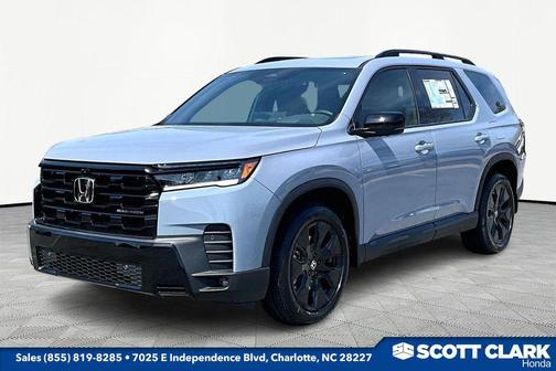 Sonic Gray Pearl 2026 Honda Pilot Black Edition