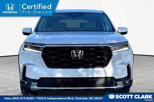 Platinum White Pearl 2025 Honda Pilot EX-L