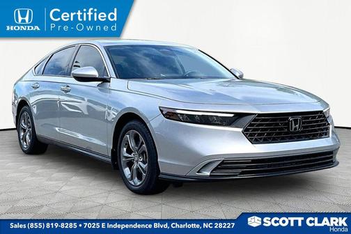Solar Silver Metallic 2024 Honda Accord EX