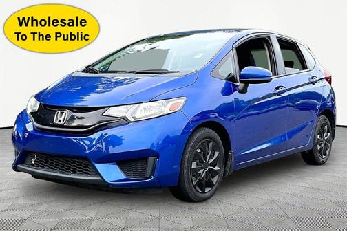 Aegean Blue Metallic 2015 Honda Fit LX