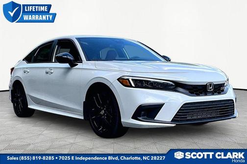 Platinum White Pearl 2024 Honda Civic Si Base