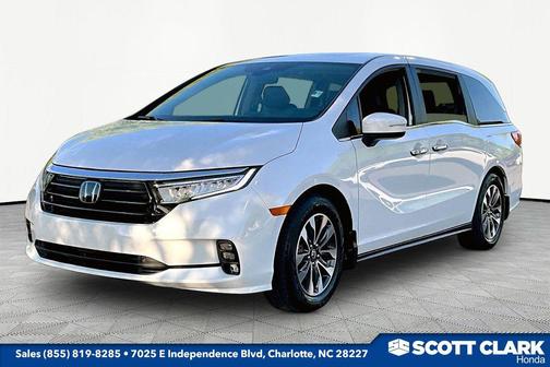 Platinum White Pearl 2023 Honda Odyssey EX-L