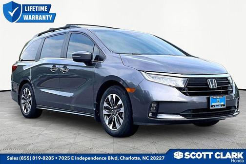 Modern Steel Metallic 2024 Honda Odyssey EX-L