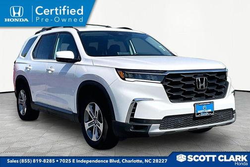 Platinum White Pearl 2024 Honda Pilot EX-L