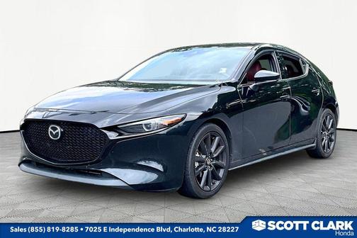 Jet Black Mica 2021 Mazda Mazda3 FWD w/Premium Package