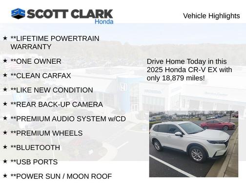 2025 Honda CR-V EX 2WD