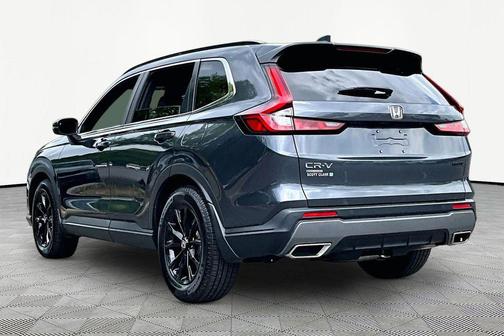 Gray 2025 Honda CR-V Hybrid Sport FWD