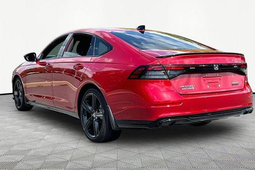 Radiant Red 2025 Honda Accord Hybrid Sport-L