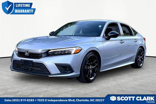 Gray 2024 Honda Civic Sport